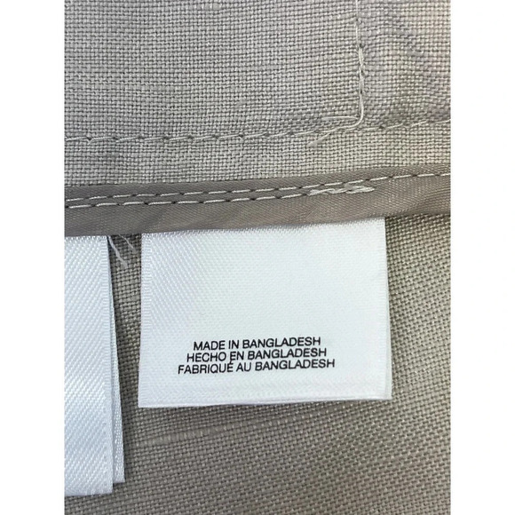 Kasper Women Size 18 Summer Straw Mid-Rise Straight Leg Fly-Front Pants NEW - Picture 5 of 12